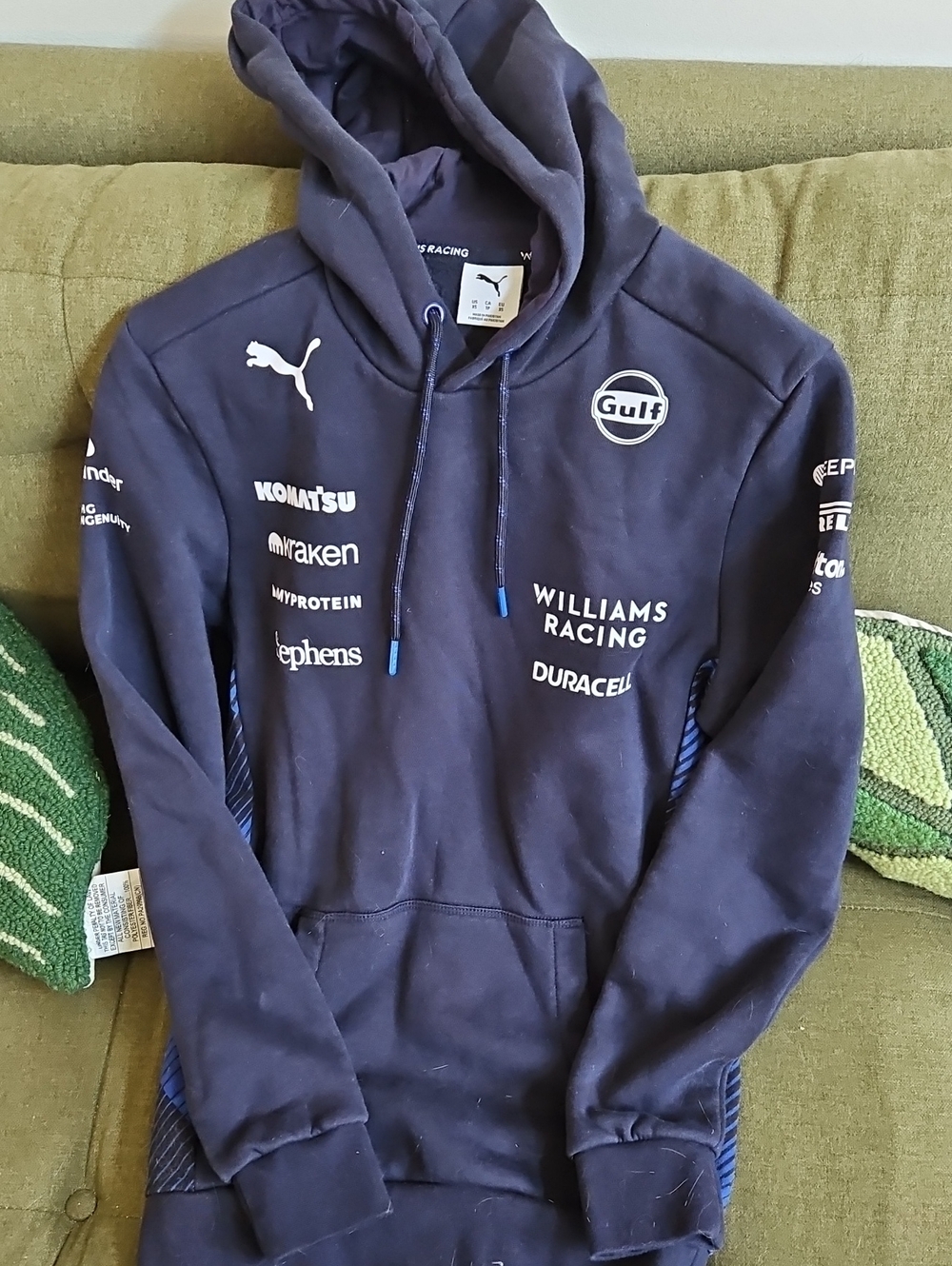 Puma Navy Blue Williams Racing Hoodie